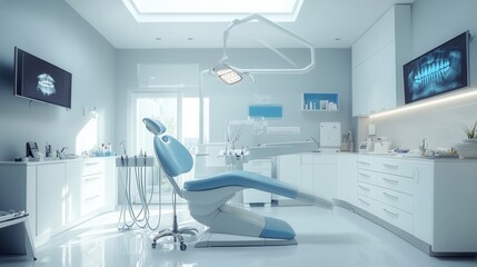 Bright Modern Dental Office Interior