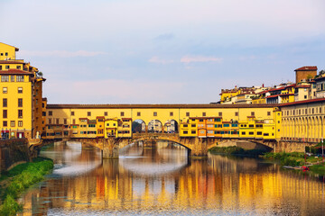 Ponte Vecchio in Florence, Tuscany, Italy