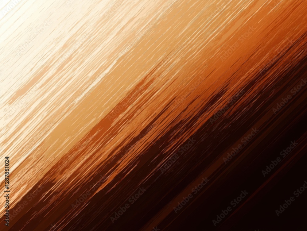 Poster abstract diagonal brown gradient background with textured brush strokes creating a dynamic and moder