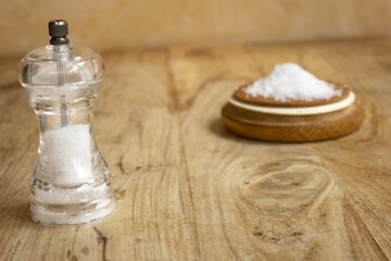 little glass salt shaker
