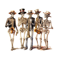 skeleton band