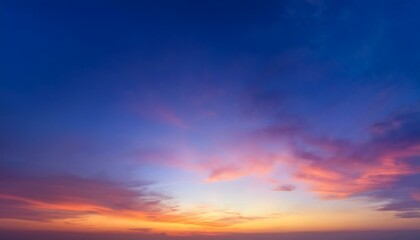 Obraz premium Gradient sky texture after sunset