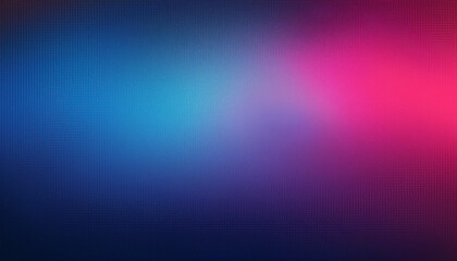 Grungy dark retro background with blue and pink colors. Rough grainy texture. Abstract backdrop.