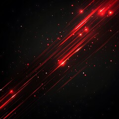 Red Light Abstract Background
