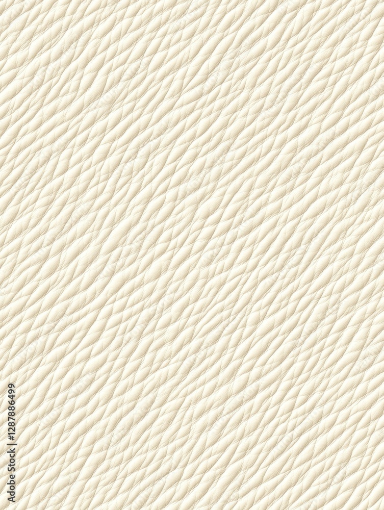 Poster close-up of textured cream-colored surface with diagonal lines, showcasing depth and subtle contrast