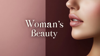 Captivating woman showcasing beauty with subtle elegance