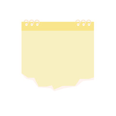 Ripped Aesthetic Note Paper