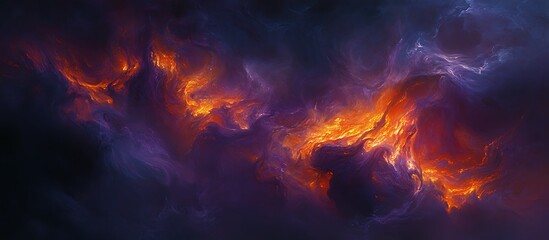Fototapeta premium Abstract Nebulae in Space