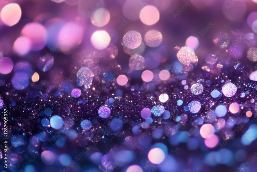 Poster iridescent purple backdrop with glossy pearly texture and vibrant highlights for contemporary design