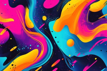 Vibrant liquid patterns showcasing y2k aesthetics, colorful abstract backdrops with mesmerizing swirls and flowing designs perfect for modern artistic endeavors and digital creations