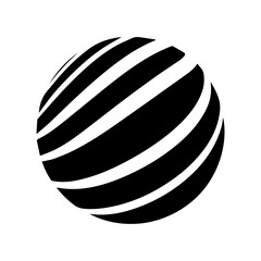 black and white ball