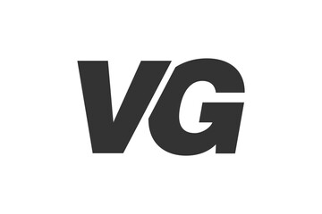 VG Techno Editable Font Logo For Corporate Branding. Bold, Futuristic Design With Unique Typographic Ideas. Minimal Custom Type And Dynamic Letter