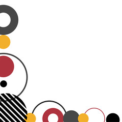 Modern Circle Border Corner