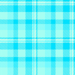 Vibrant aqua and pale blue plaid pattern.  Perfect for textile design, website backgrounds, or crafting projects.