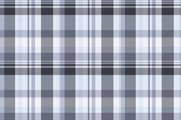 Card background seamless pattern, goose foot vector tartan textile. Quilted fabric check plaid texture in light and white colors.