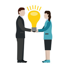 Business Character Great Idea