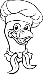 Turkey Thanksgiving Cartoon Bird Christmas Mascot