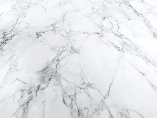 Elegant White Marble Texture with Natural Veins Generative AI  