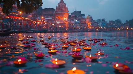 River Ganges Evening Aarti Ceremony
