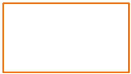 orange rectangle frame basic shape