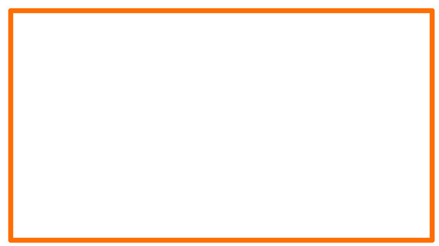 orange rectangle frame basic shape