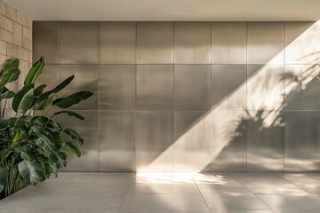 People traverse diverse spaces, from indoor corridors with architectural design to city streets framed by building facades