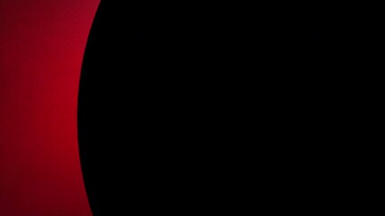 Copy Space- Modern simple circle transition animation for video editing transition, Red Background - 4K stock video