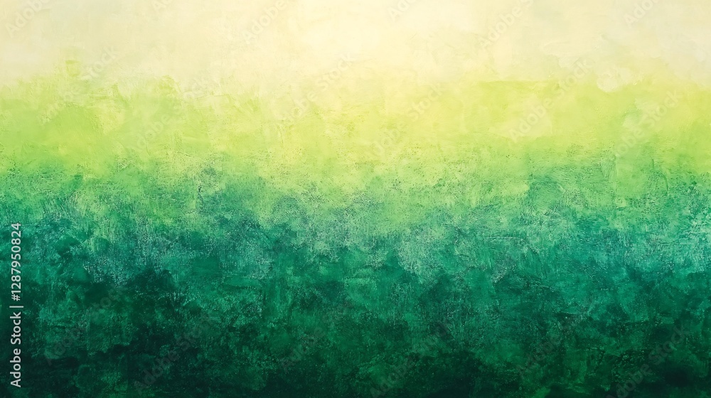 Poster a vibrant green gradient transitioning from lime to emerald