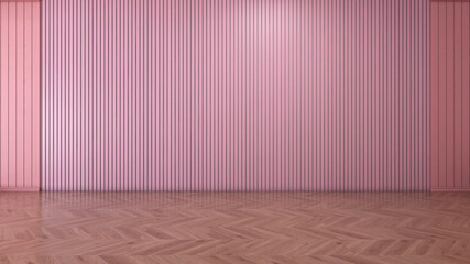 Room interior with wall background. 3D rendering ,3D illustration	
