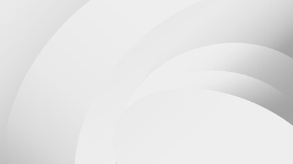 Abstract Design with Soft Curves and Subtle Grayscale Gradient Tones