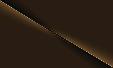 Brown metallic background with some smooth lines in it. Vector illustration.