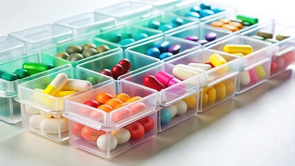 Daily Pill Organizer: 7-Day Medication Dispenser with Compartments for Weekly Dosage