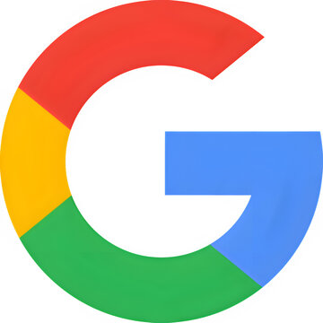 Google logo, google transparent background icon.
