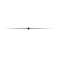 Black Ending Line Divider