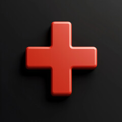 Obraz premium red cross icon , prohibition sign