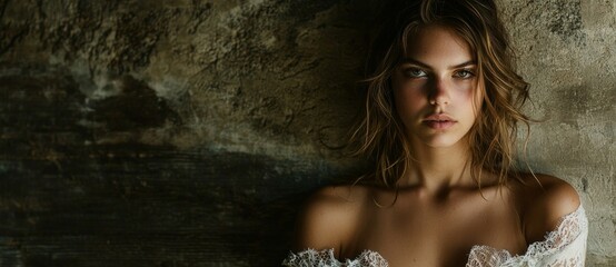 With her white fashion portrait, the young Russian girl showcases her chic and elegant side, revealing a beautiful and sexy woman with a distinctive sense of style