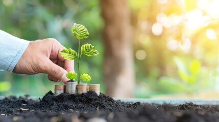 A business social impact model with structured charitable foundation growth represents corporate responsibility expansion.