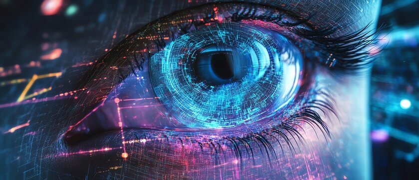 Computer vision enables AI systems to recognize objects and patterns.