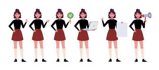 023 - Worker woman mini set