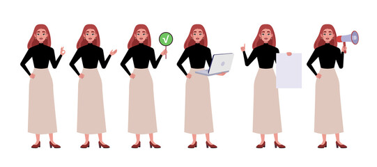 023 - Worker woman mini set