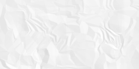 White crumpled paper texture . White wrinkled paper texture. White paper texture . White crumpled and top view textures can be used for background of text or any contents .