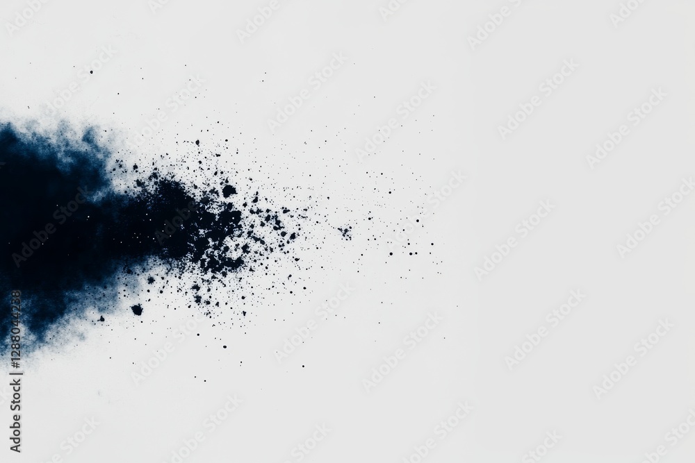 Poster on a transparent background, an abstract shape is filled with swirling harmonious patterns, all gene