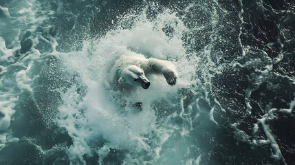 Close-up of an underwater scene, abstract patterns formed by bubbles and light, highlighting tranquility and motion.