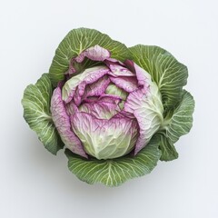 Obraz premium Purple Cauliflower Head