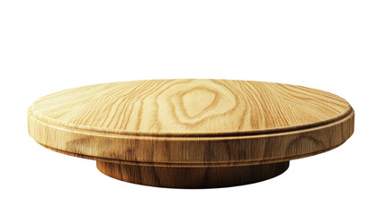 Wooden serving platter displayed on white background for culinary presentations and kitchen decor