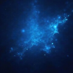 Fototapeta premium Abstract dark blue texture, swirling nebula effect, illustration, design