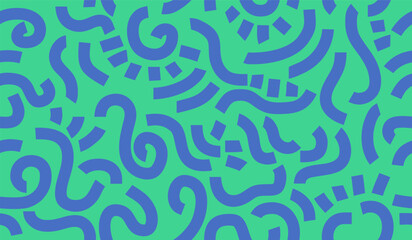 Abstract background with hand drawn pattern design