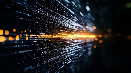 An abstract background that epitomizes the endless possibilities and uncharted territories of IT technology, propelling innovation towards hyper-realistic boundaries