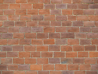 Obraz premium red brick wall background