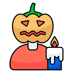 Perfect design icon of halloween